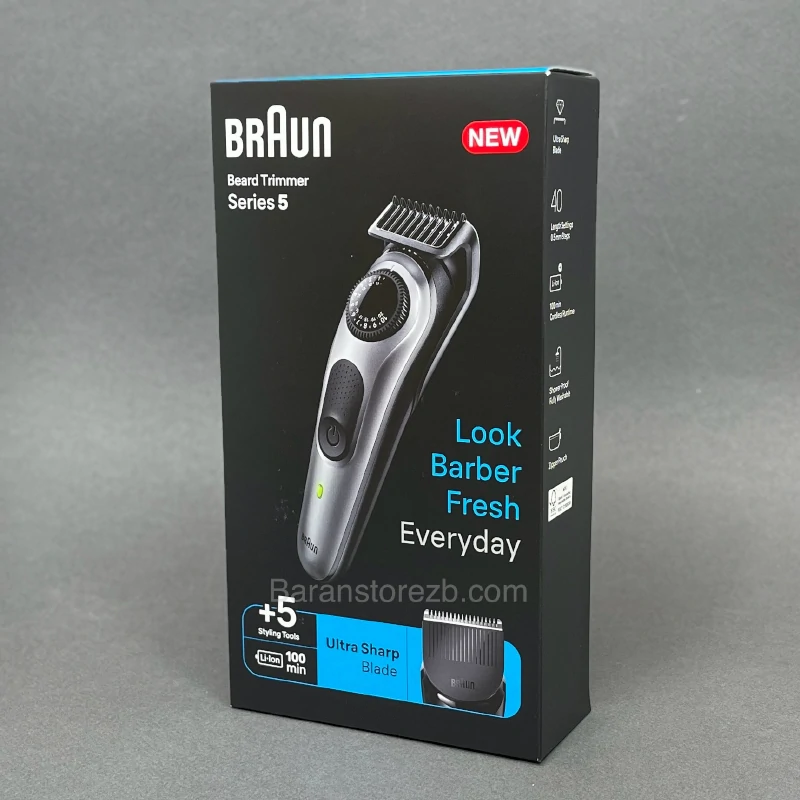 Braun Beard Trimmer 5 BT5440 With Precision Wheel
