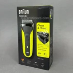 Braun Series 3 300s shaver, GREEN