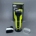Braun Series 3 300s shaver, GREEN